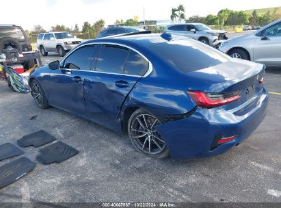 2022 BMW 330I Blue  Gasoline 3MW5R1J02N8C27863 photo #4