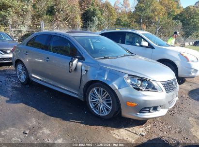 2011 SUZUKI KIZASHI SPORT GTS Silver  Gasoline JS2RF9A66B6110425 photo #1