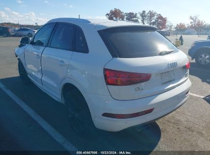 2017 AUDI Q3 2.0T PREMIUM White  Gasoline WA1ECCFS0HR010603 photo #4