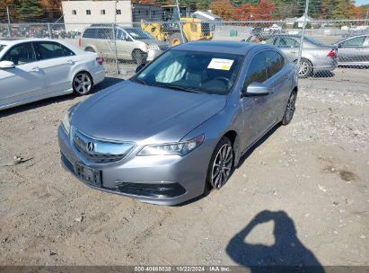 2015 ACURA TLX V6 TECH Gray  Gasoline 19UUB3F57FA005958 photo #3