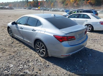 2015 ACURA TLX V6 TECH Gray  Gasoline 19UUB3F57FA005958 photo #4