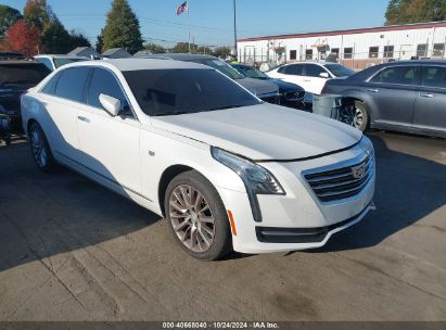 2018 CADILLAC CT6 STANDARD White  Gasoline 1G6KB5RS4JU121731 photo #1