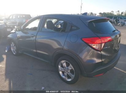 2016 HONDA HR-V LX Gray  Gasoline 3CZRU5H35GM741771 photo #4