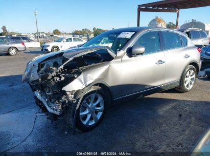 2010 INFINITI EX35 JOURNEY Gray  Gasoline JN1AJ0HP2AM701557 photo #3