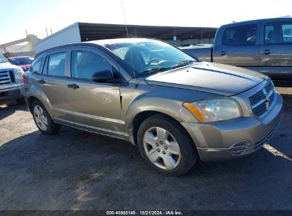 2007 DODGE CALIBER SXT Brown  Gasoline 1B3HB48B17D374387 photo #1