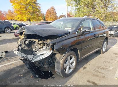 2013 LEXUS RX 350 Black  Gasoline 2T2BK1BA7DC183516 photo #3