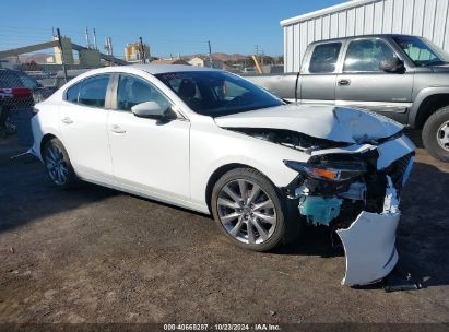 2021 MAZDA MAZDA3 SELECT White  Gasoline JM1BPABL9M1326672 photo #1