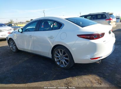 2021 MAZDA MAZDA3 SELECT White  Gasoline JM1BPABL9M1326672 photo #4