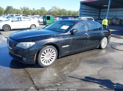 2012 BMW 750LI XDRIVE Black  Gasoline WBAKC8C58CC435919 photo #3