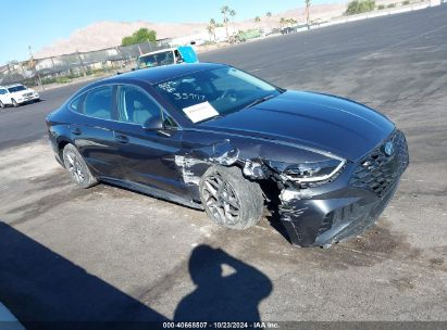 2020 HYUNDAI SONATA SEL Gray  Gasoline 5NPEL4JA8LH040877 photo #1