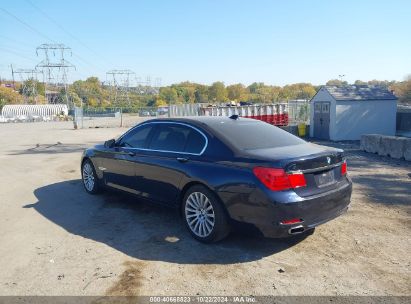 2012 BMW 750LI XDRIVE Dark Blue  Gasoline WBAKC8C50CC435669 photo #4