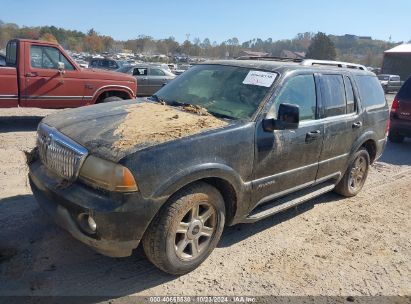 2005 LINCOLN AVIATOR Black  Gasoline 5LMEU88H55ZJ25686 photo #3