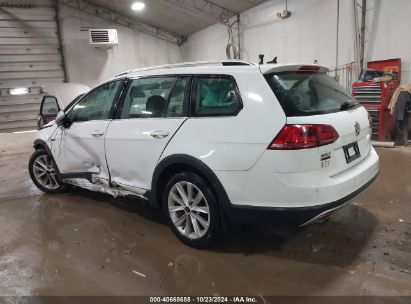 2017 VOLKSWAGEN GOLF ALLTRACK TSI S/TSI SE/TSI SEL White  Gasoline 3VWH17AU2HM535234 photo #4