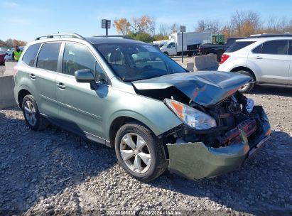 2014 SUBARU FORESTER 2.5I LIMITED Green  Gasoline JF2SJAJC8EH535009 photo #1