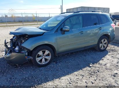 2014 SUBARU FORESTER 2.5I LIMITED Green  Gasoline JF2SJAJC8EH535009 photo #3