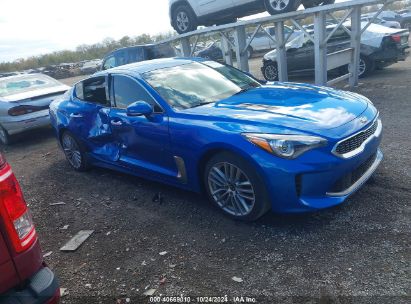 2018 KIA STINGER Blue  Gasoline KNAE15LA5J6032765 photo #1