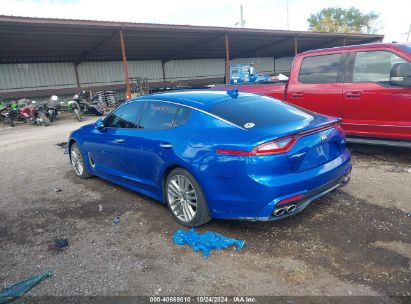 2018 KIA STINGER Blue  Gasoline KNAE15LA5J6032765 photo #4