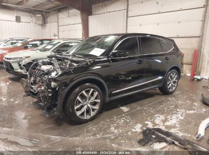 2023 ACURA MDX TECHNOLOGY PACKAGE Black  Gasoline 5J8YE1H43PL007925 photo #3