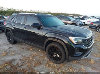 2024 VOLKSWAGEN ATLAS CROSS SPORT 2.0T SE W/TECHNOLOGY Black  Gasoline 1V2WE2CA9RC236586 photo #1