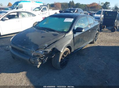 2008 SCION TC Black  Gasoline JTKDE167880247168 photo #3