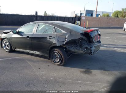 2017 HONDA CIVIC LX Black  Gasoline 2HGFC2F55HH523734 photo #4