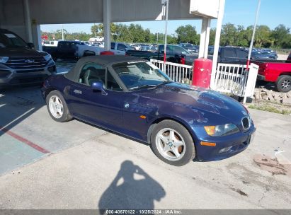 1996 BMW Z3 1.9 Blue  Gasoline 4USCH7327TLB73896 photo #1