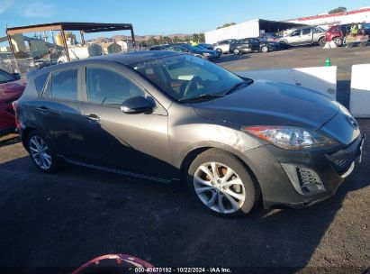 2010 MAZDA MAZDA3 S SPORT Gray  Gasoline JM1BL1H60A1146442 photo #1