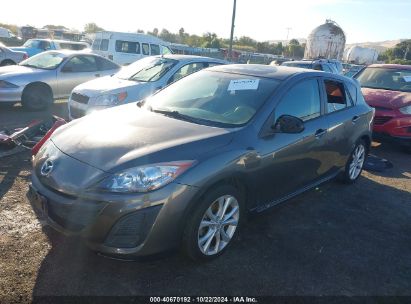 2010 MAZDA MAZDA3 S SPORT Gray  Gasoline JM1BL1H60A1146442 photo #3