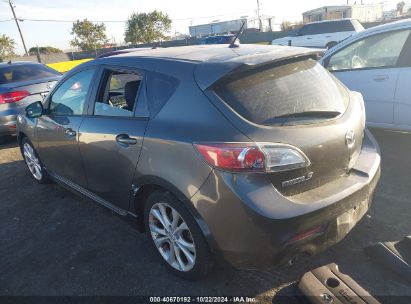 2010 MAZDA MAZDA3 S SPORT Gray  Gasoline JM1BL1H60A1146442 photo #4