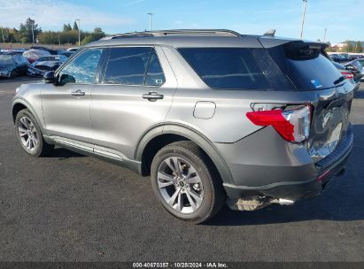 2022 FORD EXPLORER XLT Gray  Gasoline 1FMSK8DH3NGB72776 photo #4