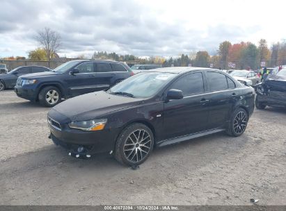 2014 MITSUBISHI LANCER GT Black  Gasoline JA32U8FW2EU021910 photo #3