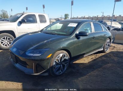 2023 HYUNDAI IONIQ 6 SEL Green  Electric KMHM34AAXPA043056 photo #3