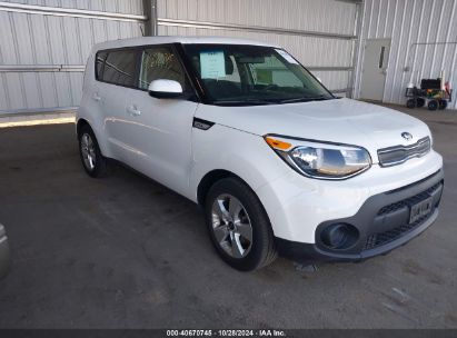 2019 KIA SOUL White  Gasoline KNDJN2A26K7013315 photo #1