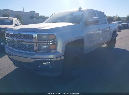 2015 CHEVROLET SILVERADO 1500 1LT Silver  Gasoline 3GCPCREC7FG370055 photo #3