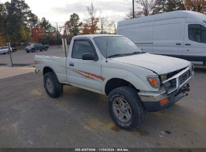 1995 TOYOTA TACOMA White  Gasoline 4TAUN61C4SZ060632 photo #1