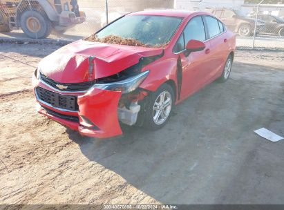 2018 CHEVROLET CRUZE LT AUTO Red  Gasoline 1G1BE5SM9J7231665 photo #3