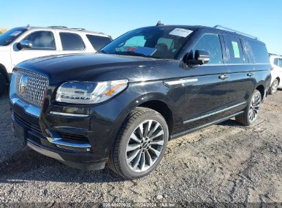 2021 LINCOLN NAVIGATOR RESERVE L Black  Gasoline 5LMJJ3LT3MEL04823 photo #3