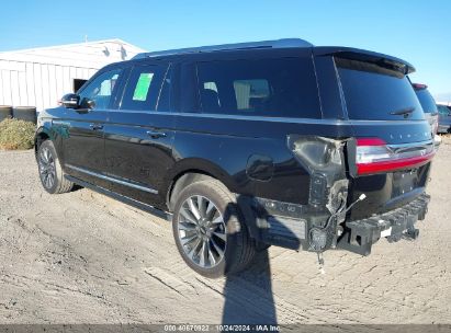 2021 LINCOLN NAVIGATOR RESERVE L Black  Gasoline 5LMJJ3LT3MEL04823 photo #4