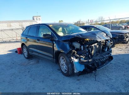 2023 FORD EDGE SEL Black  Gasoline 2FMPK4J90PBA07662 photo #1