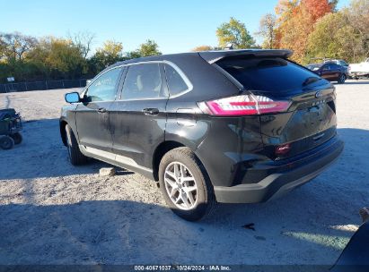 2023 FORD EDGE SEL Black  Gasoline 2FMPK4J90PBA07662 photo #4