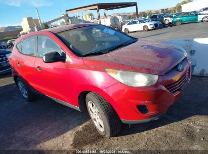 2011 HYUNDAI TUCSON GL Red  Gasoline KM8JT3AB4BU194410 photo #1