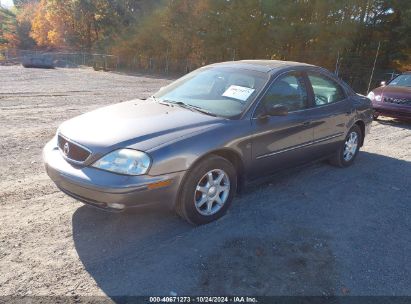 2003 MERCURY SABLE LS PREMIUM Gray  Gasoline 1MEFM55S33A614575 photo #3