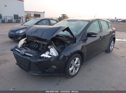 2013 FORD FOCUS SE Black  Gasoline 1FADP3K2XDL339016 photo #3