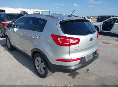 2011 KIA SPORTAGE LX Silver  Gasoline KNDPB3A24B7018618 photo #4