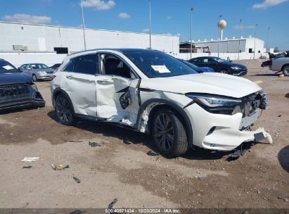 2020 INFINITI QX50 ESSENTIAL AWD White  Gasoline 3PCAJ5M33LF118357 photo #1