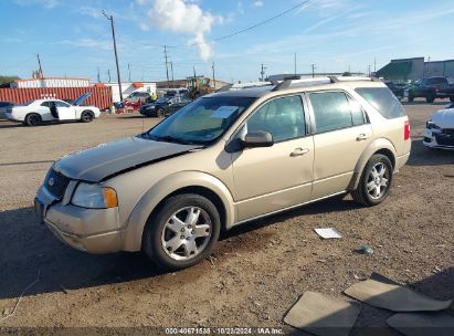 2007 FORD FREESTYLE LIMITED Gold  Gasoline 1FMDK031X7GA29793 photo #3