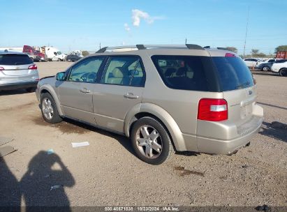 2007 FORD FREESTYLE LIMITED Gold  Gasoline 1FMDK031X7GA29793 photo #4