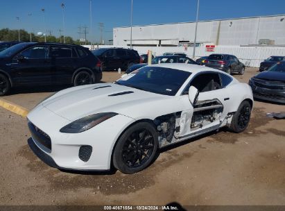 2018 JAGUAR F-TYPE 296HP White  Gasoline SAJDD1GX9JCK55147 photo #3