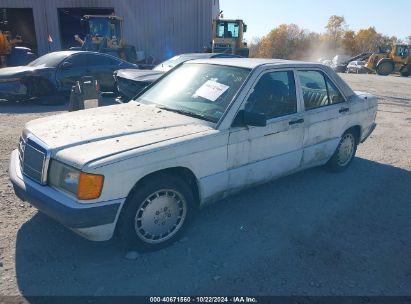 1991 MERCEDES-BENZ 190 E 2.6 White  Gasoline WDBDA29D1MF802798 photo #3