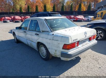 1991 MERCEDES-BENZ 190 E 2.6 White  Gasoline WDBDA29D1MF802798 photo #4